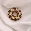 Broche de Laço Coração Simples para Mulheres, Corsage de Luxo, Alfinete Anti-Exposição para Gola Feminina, Alfinete de Cardigã, Acessório de Roupa