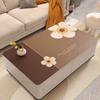 Tapete de Mesa de Centro, Lavável, Impermeável e à Prova de Óleo, Tapete Protetor para Mesa de Jantar, Resistente ao Desgaste e a Arranhões, Toalha de Mesa para Mesa de Centro Doméstica, Luxo Acessível e de Alta Qualidade
