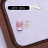 Accesorios para Uñas Estilo Japonés Transfronterizos Aleación Retro Cuervo Corazón Cruz Hueca Corona Metálica Accesorios para Uñas Tachuelas