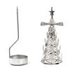 Suministro Directo de Fábrica para Amantes para Recibir Regalos, Candelabro Romántico Giratorio Estilo Corazón Linterna Giratoria Portavelas de Aromaterapia