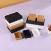 Em Estoque Embalagem de Caixa Retangular de Papel Kraft, Caixa de Embalagem Dobrável, Caixa Colorida, Caixa Vazia, Caixa de Presente para Meias e Roupa Íntima