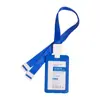 Portatarjetas, Portadocumentos de Identificación, Placa de Número de Empleado, Permiso de Trabajo, Hebilla de Seguridad, Cordón, Insignia de Trabajo, Cubierta Protectora para Insignia Escolar de Estudiante