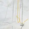 Acessórios de Arte para Unhas Eletrodepositados Estilo Vento Novo Corrente para Unhas Estilo Japonês Astringente Corrente Metálica Decorativa para Arte de Unhas DIY