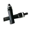 Accesorios para Pipa de Madera de Brezo DIY Boquilla Mango Tipo Sillín Grosor Longitud Cola Pequeña m Filtro Negro