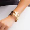 Pulseira Europeia e Americana Brilhante Irregular de Abertura por Mola Simples Moda Temperamento Pulseira Personalizada Versátil Pulseiras Femininas Atacado