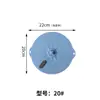 Nuevo Tapa Sellada de Silicona Roja para Conservar Fresco Tapa de Olla Tapa de Taza Tapa de Bol Tapa a Prueba de Polvo Tapa de Recipiente con Agujero de Ventilación Transmisión en Vivo Transfronteriza