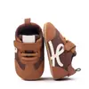Zapatos Deportivos Casuales Guapos 0-12 Meses Zapatos para Bebé Nuevo Suela de Goma Zapatos para Niño Pequeño Zapatos de Entrenamiento Moral para Bebé