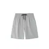 Shorts Masculino de Verão Finos para Venda por Atacado Transfronteiriça, Estilo Hong Kong, Corte Amplo, Tamanho Grande, Shorts Esportivos de Seda Gelada