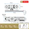 Polea Silenciosa y Suave de Acero Inoxidable Engrosado Marco de Aluminio Rueda Colgante de Nylon Compuesto Polea para Puerta Corredera Fabricante de Poleas para Puertas Correderas Venta al por Mayor