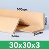Protectores de Esquina de Papel Bandeja para Muebles Papel Duro Engrosado Envoltorio de Esquina en Forma de L Embalaje Protectores de Papel Kraft Cartón Protector Reforzado