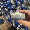 Válvula de Bola con Rosca Interna Válvula de Bola de Acero Inoxidable de Una Pieza Rosca Interna Tubería de Gas Agua Válvula Sanitaria Doméstica Venta al por Mayor