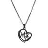 Collar de proyección de te amo en 100 idiomas regalo para el día de la madre para mujer joyería de amor de acero inoxidable transfronterizo