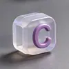 Moldeo por Goteo de PVC Decoraciones Personalizadas para Zapatos Infantiles Etiquetas de Goma con Letras, Agujeros para Pasar Hilo, Hebillas de Goma para Bolsas y Zapatos, Sellos y Etiquetas de Goma