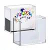 Caja Magnética Acrílica Personalizada Caja Transparente Acrílica para Exhibición Etb Caja de Almacenamiento para Tarjetas de Juego Pokemon