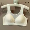 Ropa Interior para Mamá Anti-Exposición al por Mayor, Anti-Caída, Reducción Lateral del Pecho, Sin Aro de Acero, Sujetadores para Mujeres de Mediana Edad y Mayores, Tops de Tirantes con Copas Fijas, Dropshipping