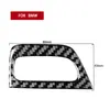 Aplicável a BMW Série 1 E81 E82 E87 E88 08-13 Fibra de Carbono Modificação Interna Alavanca de Câmbio Console Central Elevação