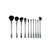 Brocha para polvos diez brochas de maquillaje grandes pelo suave grande esponjosa alto brillo maquillaje cintura pequeña set de brochas de maquillaje brocha