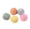 Amazon pet sisal gato brinquedo bola divertido gato vara gato brinquedo sisal bola criativo interativo mordida suprimentos
