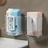 Caja de papel higiénico ligera de lujo para colgar en la pared, sin perforaciones, para cocina