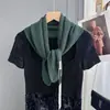 Hilo de Algodón Súper Suave Hilo de Puntos de Alta Calidad Bufanda Triangular de Colores para Mujer Esquina Redondeada Bufanda Nueva de Invierno de Alta Calidad Otoño e Invierno