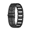 Pulsera Magnética de Cobre Rojo Antiguo Galvanizado con Patrón de Tortuga de Amazon, Pulsera Magnética Desmontable para Hombre, Venta al por Mayor Transfronteriza