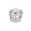 Atacado em Estoque 75ml Transfronteiriço Mais Vendido Frasco de Vidro para Perfume Frasco de Perfume Sorvete Frasco Recarregável com Tampa de Encaixe Frasco Tipo Pump