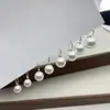 Pendientes de Gancho para Oreja con Tacón Alto de Perla Shijia Zhengyuan para Mujer 2025 Nuevo Estilo Popular Pendientes de Gama Alta Versátiles y Elegantes