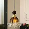 Lámpara de Pared Retro Americana Lujo Ligero Vidrio Sala de Estar Sofá Pasillo Pasillo Estilo Mediados de Siglo Dormitorio Mesita de Noche Pared de Fondo Iluminación