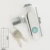 Haitan Ab303-1 Fechadura com Manípulo de Mola Ab403 Caixa de Distribuição Armário Elétrico Fechadura de Porta Fechadura Plana Ab302-2