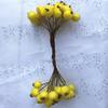 Fruta Escarchada de Espuma Simulada Estilo Chica del Bosque de Frutas Cuentas de Vidrio Escarchado Cuerda de Frutas DIY Accesorios Guirnalda Materiales
