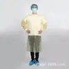 Vestuário de Proteção Não Tecido Suporta Personalização, Vestuário de Proteção Descartável para Adultos, Vestuário de Proteção Respirável à Prova de Poeira de Isolamento de Corpo Inteiro