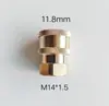Pistola de água para lavadora de alta pressão Amazon bico de conexão rápida M14 bico de aço inoxidável 5 cores pistola de água para lavagem de carro conector 1/4