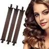 Set de Tres Piezas de Rizador de Pelo Satinado de 25 cm sin Calor Herramienta de Rizado Perezoso Estilizador de Cabello Europeo y Americano Simple para Dormir para Mujeres