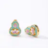 Esmalte Cloisonné Multi-Agujero Nube Separador Cuentas Accesorios Pulsera DIY Joyería Transferencia de Color Conservación Venta al por Mayor