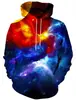 Sudadera Casual de Moda Europea y Americana Nueva Transfronteriza Otoño 2024 con Estampado 3D para Hombre y Mujer