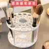 Organizador de Cosméticos Organizador de Mesa para Estudante Porta-Canetas de Grande Capacidade Suporte de Armazenamento Multifuncional Suporte de Exibição para Pincéis de Maquiagem