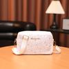 2024 Nueva Llegada Bolso Cuadrado Pequeño Moderno Elegante de Rostro Brillante Casual Combinable Elegante Bolso para Teléfono Bolso Colgante de un Solo Hombro