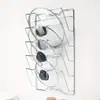Estante de acero inoxidable para tapas de ollas montado en la pared, estante de almacenamiento de cocina multicapa, organizador de tapas de ollas sin taladro, personalización de fábrica disponible