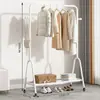 Perchero de pie personalizado para uso en interiores, perchero simple para dormitorio, uso doméstico, tendedero para dormitorio de estudiantes