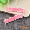 Star Beauty Material de Crema DIY Marca de Letras Kt Accesorios de Resina para DIY Funda de Teléfono Móvil Accesorios de Letras en Inglés