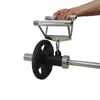Barra de pesas Rack para barra de pesas Barra en T Asa en forma de V Núcleo Levantamiento muerto Entrenamiento de fuerza de espalda Equipo de fitness Barra Landmine Manga para barra