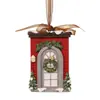 Nova Decoração de Natal Estéreo Retrô Pingente de Resina Decoração de Natal Presente para Árvore de Natal Sino Pingente de Cavalo de Troia