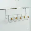 Gancho de Porta Pendurador de Parede sem Furar Pendurador de Porta de Quarto Pendurador de Parede Armazenamento Gancho para Roupas Chapéu