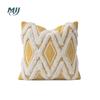 Algodón tejido tufting fábrica directa sala de estar dormitorio almohada de noche moderno simple estampado cojín de sofá