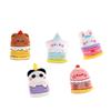 Accesorios de Resina de Dibujos Animados para DIY Animales Mini Pasteles Fundas para Teléfono Lazos para el Cabello Adornos para el Cabello Pegatinas Materiales Pegamento de Crema Accesorios Decoraciones