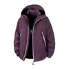 Jaqueta Workwear Americana Masculina Primavera e Outono Tendência Solta Jaqueta Jovem com Capuz Jaqueta de Casal Jaqueta de Montanhismo