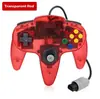 Controle de Jogo N64 Controle de Jogo para Console N64 14 Cores em Estoque Preço Baixo de Fábrica Plug and Play