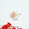 Nuevos Accesorios Dorados de Arena Vietnamita Estilo Lujo Ligero Colgante Todo Incluido Joyería Dopamina Donut Accesorios para Hacer Manualidades