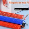 Tubo de Mola Tubo de Ar Tubo Telescópico Pu Compressor de Ar Tubo de Ar Pistola Tubo de Ar Pistola de Soprar Conexão Pistola de Soprar Poeira Tubo de Ar Conexão de Bico de Ar