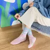 Calcetines Coreanos Estilo Transfronterizo, Colección de Calcetines de Algodón Peinado de Caña Media, Calcetines de Dibujos Animados Japoneses, Calcetines para Mujer 200N, Venta al por Mayor de Calcetines de Algodón